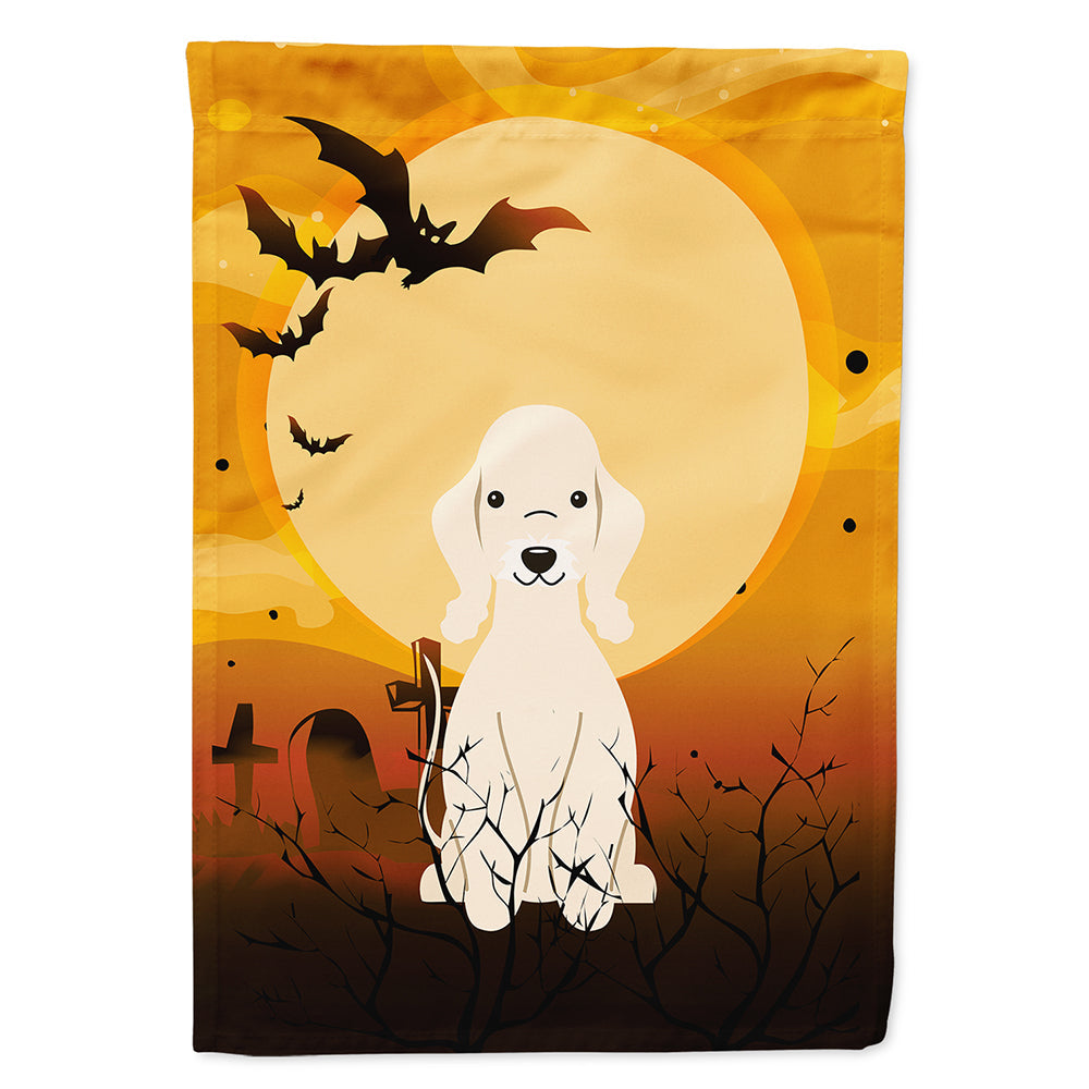 Halloween Bedlington Terrier Sandy House Flag 28x40 Porch Sleeve Pole Decorative Outside Yard Banner Artwork Wall Hanging, Polyester
