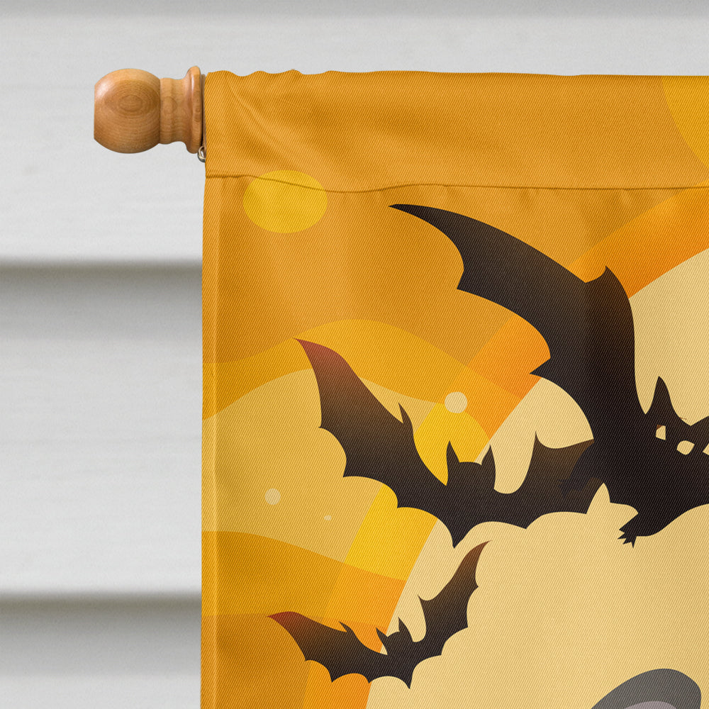 Halloween American Curl Cat House Flag 28x40 Porch Sleeve Pole Decorative Outside Yard Banner Artwork Wall Hanging, Polyester