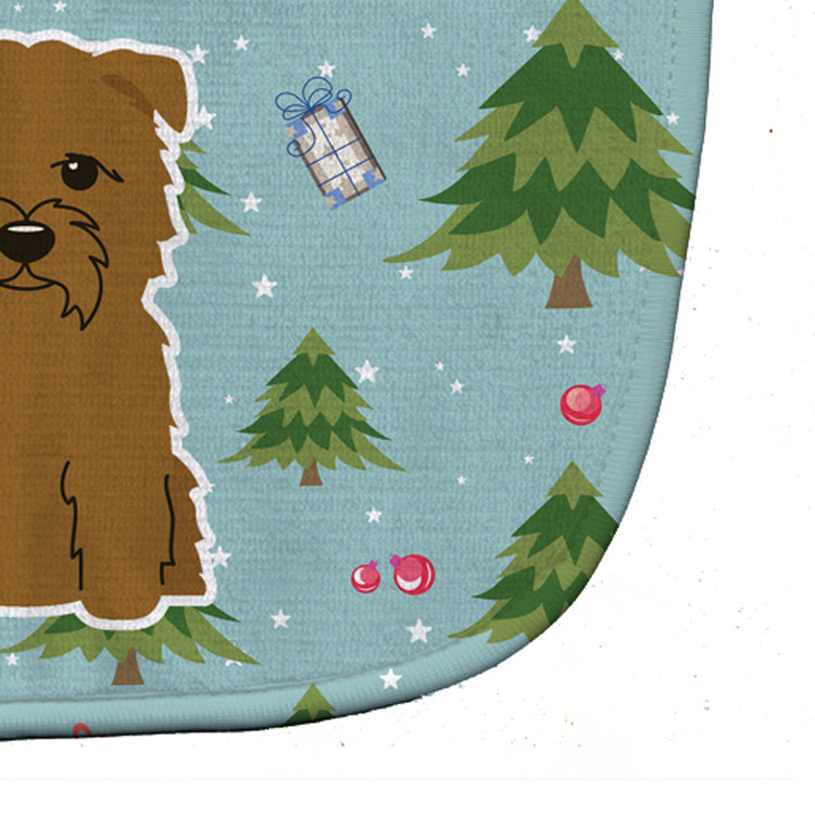 Christmas Glen of Imal Tan Baby Bib Easy-Clean Baby Bib Baby Feeding Accessory Baby Mealtime Essential, 10 x 13, Multicolor