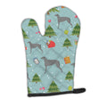 Christmas Scottish Deerhound Oven Mitt Heat Resistant Thick Oven Mitt for Hot Pans and Oven, Kitchen Mitt Protect Hands, Cooking Baking Glove