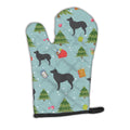 Christmas Croatian Sheepdog Oven Mitt Heat Resistant Thick Oven Mitt for Hot Pans and Oven, Kitchen Mitt Protect Hands, Cooking Baking Glove