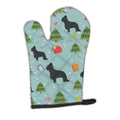 Christmas Briard Oven Mitt Heat Resistant Thick Oven Mitt for Hot Pans and Oven, Kitchen Mitt Protect Hands, Cooking Baking Glove