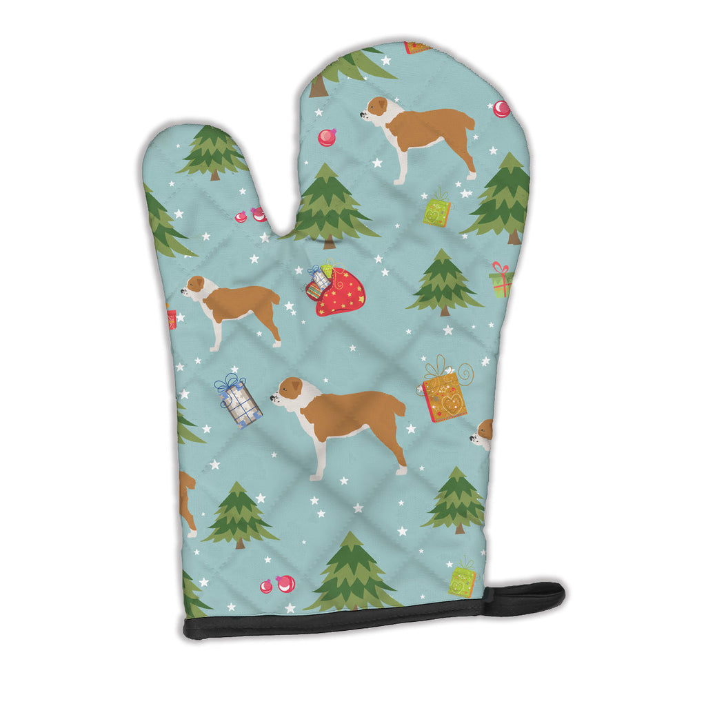 Christmas Central Asian Shepherd Dog Oven Mitt Heat Resistant Thick Oven Mitt for Hot Pans and Oven, Kitchen Mitt Protect Hands, Cooking Baking Glove