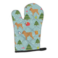 Christmas Brussels Griffon Oven Mitt Heat Resistant Thick Oven Mitt for Hot Pans and Oven, Kitchen Mitt Protect Hands, Cooking Baking Glove