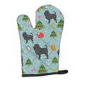 Christmas Affenpinscher Oven Mitt Heat Resistant Thick Oven Mitt for Hot Pans and Oven, Kitchen Mitt Protect Hands, Cooking Baking Glove