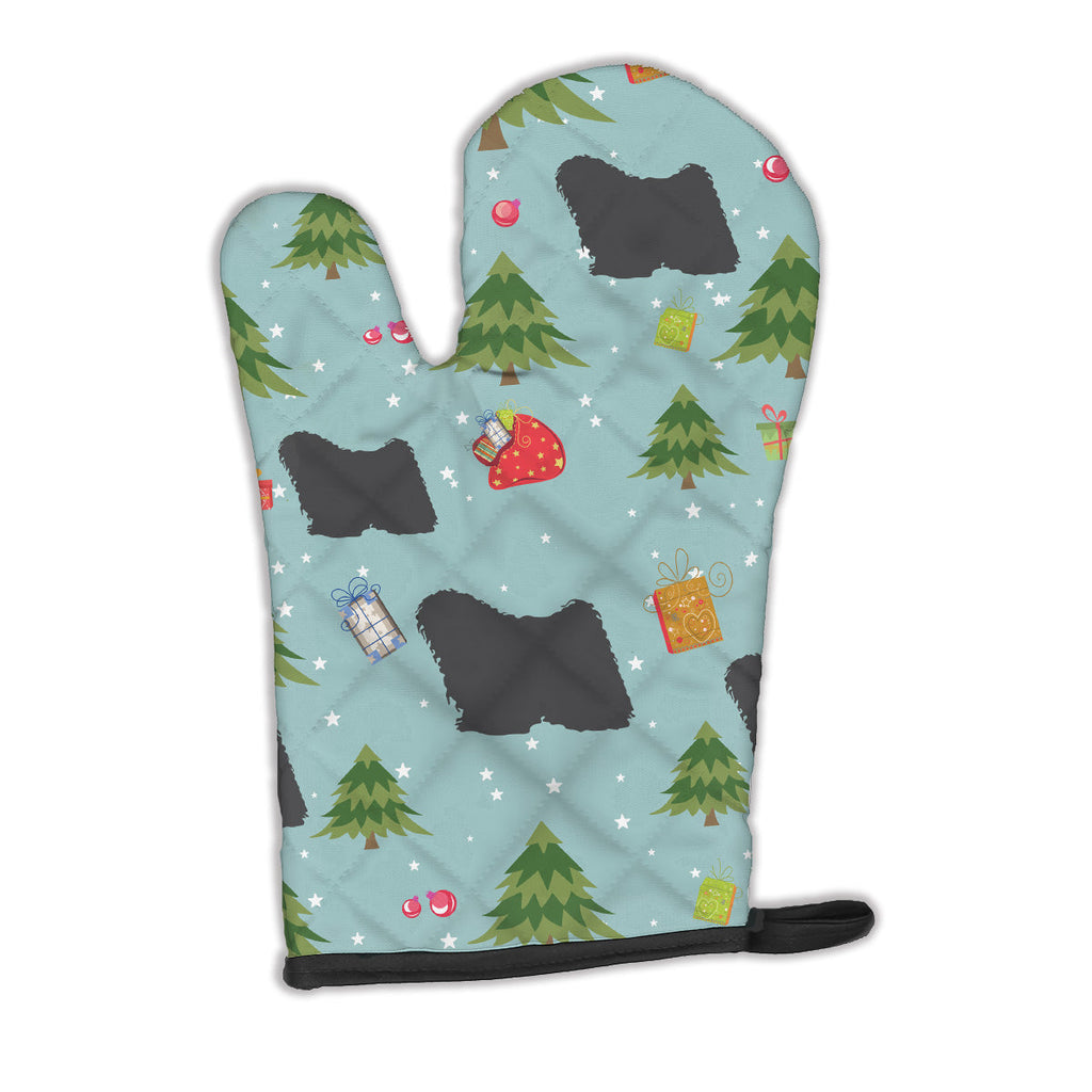 Christmas Puli Oven Mitt Heat Resistant Thick Oven Mitt for Hot Pans and Oven, Kitchen Mitt Protect Hands, Cooking Baking Glove