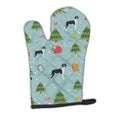 Christmas Mantle Natural Great Dane Oven Mitt Heat Resistant Thick Oven Mitt for Hot Pans and Oven, Kitchen Mitt Protect Hands, Cooking Baking Glove