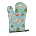 Christmas Icelandic Shepherd Oven Mitt Heat Resistant Thick Oven Mitt for Hot Pans and Oven, Kitchen Mitt Protect Hands, Cooking Baking Glove