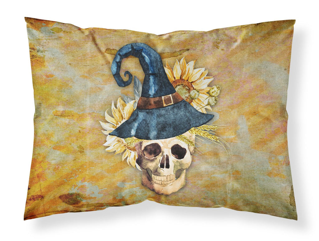 Day of the Dead Witch Skull  Standard Pillowcase Lightweight Super Soft Easy Care Decorative Artwork Pillowcase, Standard