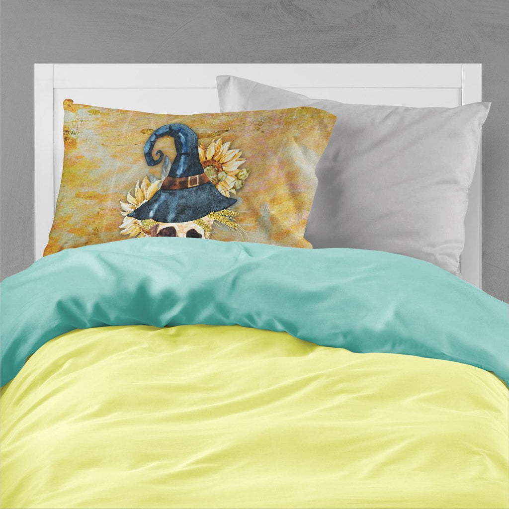 Day of the Dead Witch Skull  Standard Pillowcase Lightweight Super Soft Easy Care Decorative Artwork Pillowcase, Standard