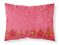 Fruits and Vegetables in Red Standard Pillowcase Lightweight Super Soft Easy Care Decorative Artwork Pillowcase, Standard