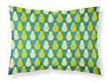Pears on Green Standard Pillowcase Lightweight Super Soft Easy Care Decorative Artwork Pillowcase, Standard
