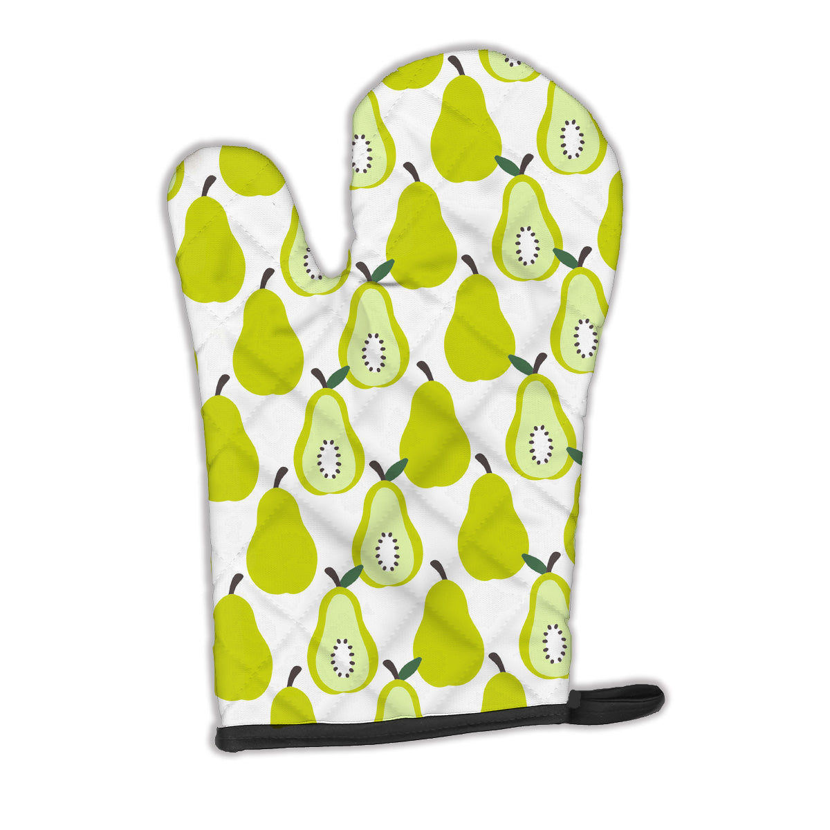 Pears on White Oven Mitt Heat Resistant Thick Oven Mitt for Hot Pans and Oven, Kitchen Mitt Protect Hands, Cooking Baking Glove