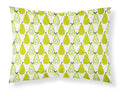 Pears on White Standard Pillowcase Lightweight Super Soft Easy Care Decorative Artwork Pillowcase, Standard