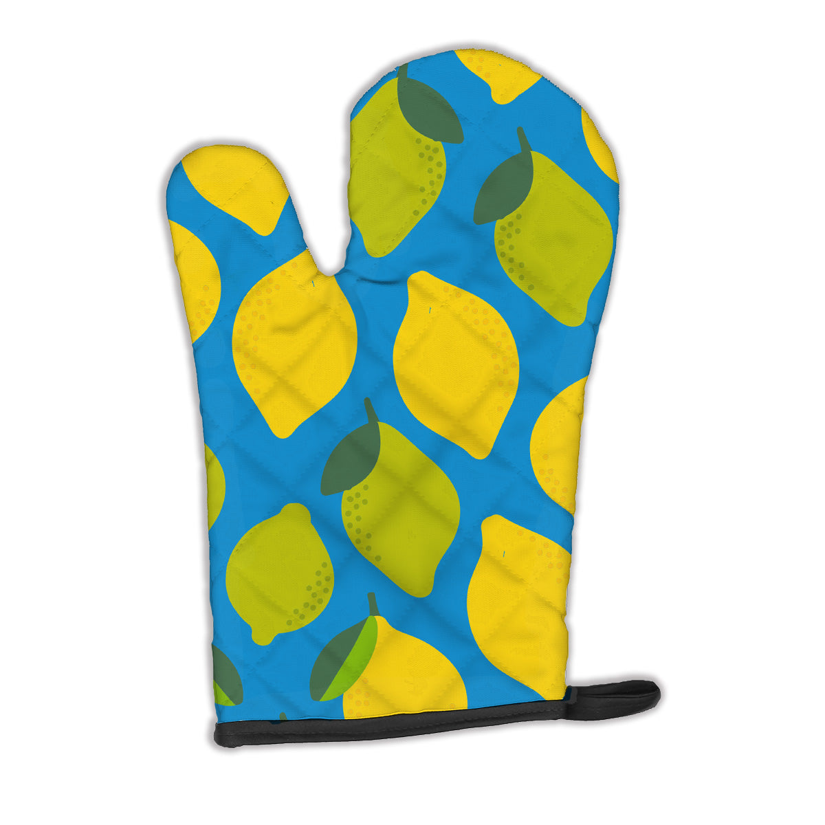Lemons and Limes Oven Mitt Heat Resistant Thick Oven Mitt for Hot Pans and Oven, Kitchen Mitt Protect Hands, Cooking Baking Glove
