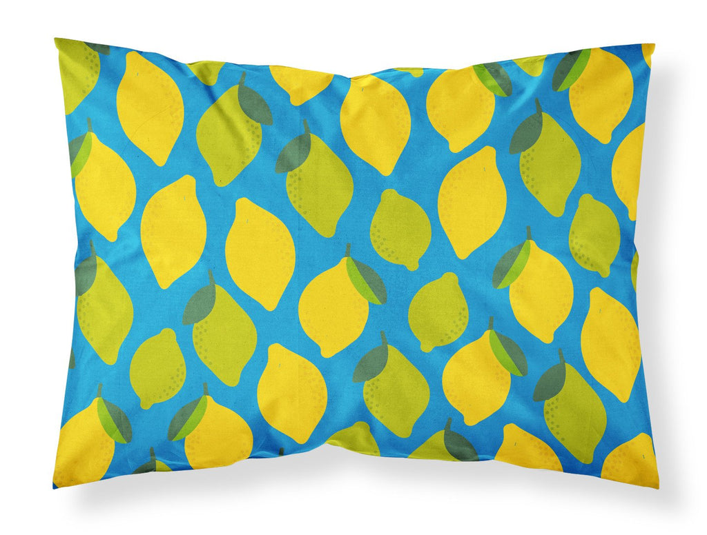 Lemons and Limes Standard Pillowcase Lightweight Super Soft Easy Care Decorative Artwork Pillowcase, Standard