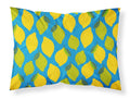 Lemons and Limes Standard Pillowcase Lightweight Super Soft Easy Care Decorative Artwork Pillowcase, Standard