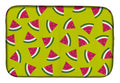 Watermelon on Lime Green Dish Drying Mat Absorbent Dish Drying Mat Pad for Kitchen Counter Dish Drainer Mat for Countertop, 14 x 21", Multicolor