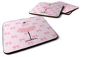 Ballerina Recital Attire Foam Coasters Set of 4 Cup Coasters for Indoor Outdoor, Tabletop Protection, Anti Slip, Mouse pad Material