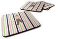 Boy Dancer Bikatard Foam Coasters Set of 4 Cup Coasters for Indoor Outdoor, Tabletop Protection, Anti Slip, Mouse pad Material