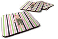 Dancer Bikatard Flexed Hands Foam Coasters Set of 4 Cup Coasters for Indoor Outdoor, Tabletop Protection, Anti Slip, Mouse pad Material