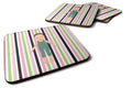 Dancer Bikatard Flex Hands Foam Coasters Set of 4 Cup Coasters for Indoor Outdoor, Tabletop Protection, Anti Slip, Mouse pad Material
