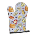 Assortment of Cheeses Oven Mitt Heat Resistant Thick Oven Mitt for Hot Pans and Oven, Kitchen Mitt Protect Hands, Cooking Baking Glove