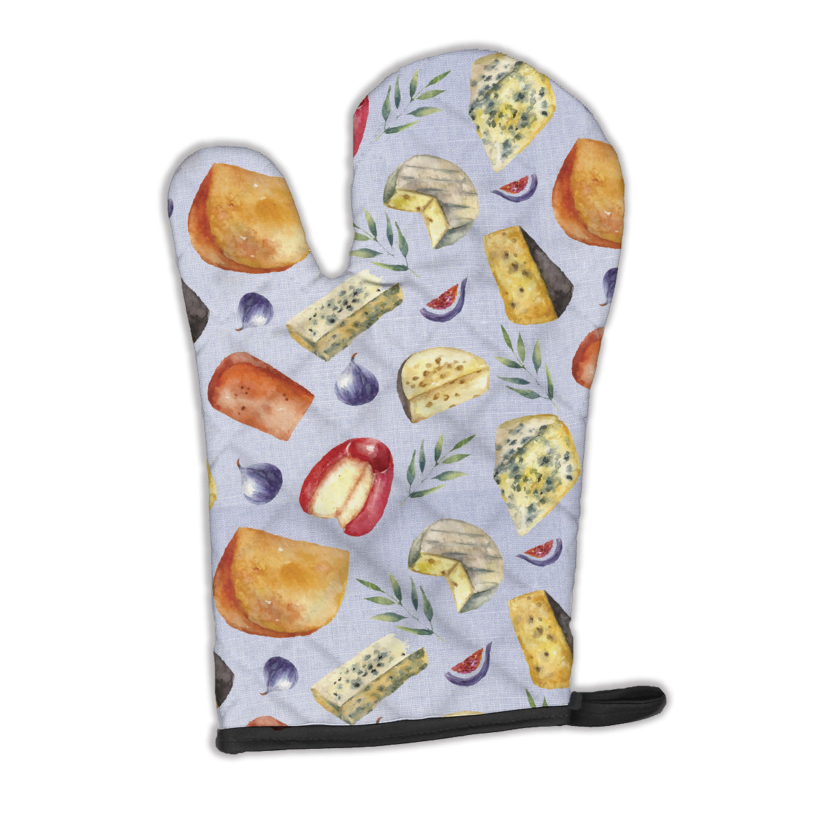 Assortment of Cheeses Oven Mitt Heat Resistant Thick Oven Mitt for Hot Pans and Oven, Kitchen Mitt Protect Hands, Cooking Baking Glove