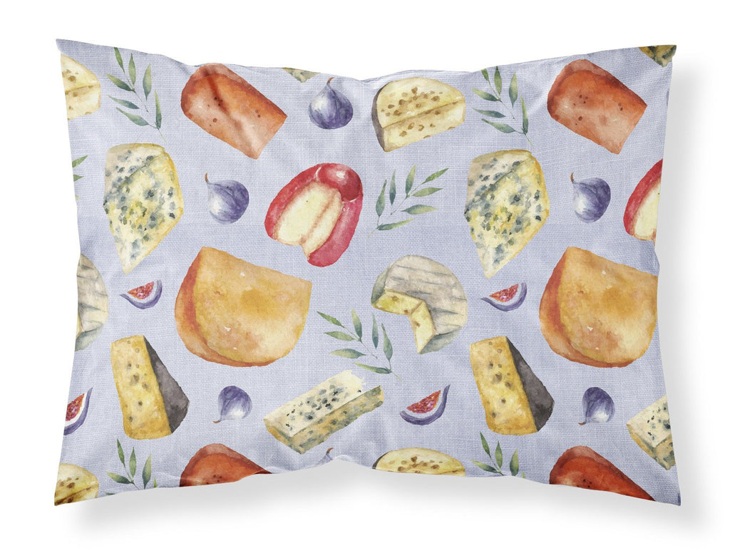 Assortment of Cheeses Standard Pillowcase Lightweight Super Soft Easy Care Decorative Artwork Pillowcase, Standard