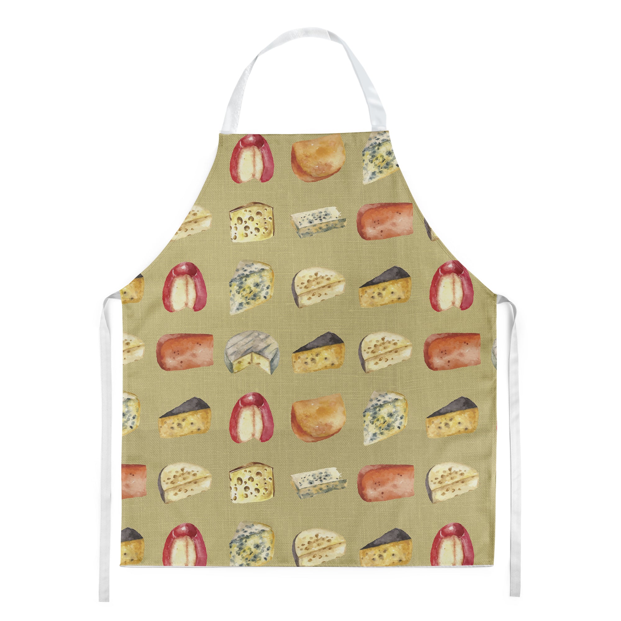Cheeses Apron Cooking Kitchen Server Baking Crafts Gardening for Adult Women Men, Unisex, Large, Multicolor