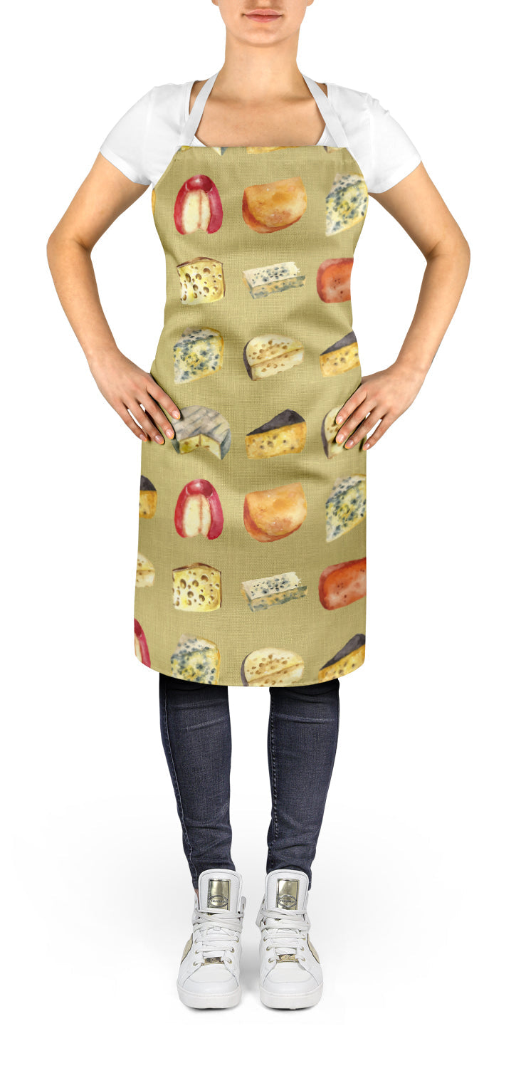 Cheeses Apron Cooking Kitchen Server Baking Crafts Gardening for Adult Women Men, Unisex, Large, Multicolor