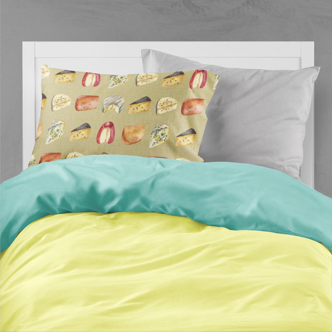 Cheeses Standard Pillowcase Lightweight Super Soft Easy Care Decorative Artwork Pillowcase, Standard