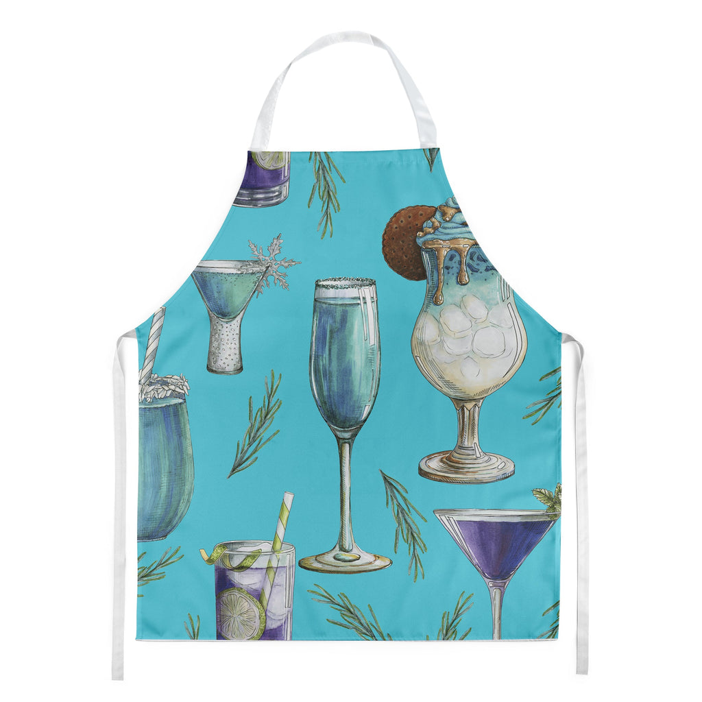 Drinks and Cocktails Blue Apron Cooking Kitchen Server Baking Crafts Gardening for Adult Women Men, Unisex, Large, Multicolor