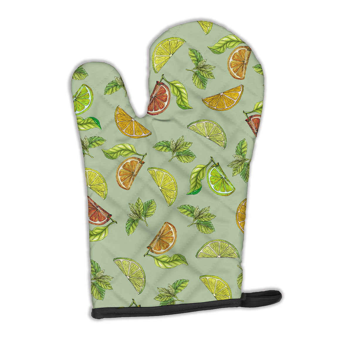 Lemons, Limes and Oranges Oven Mitt Heat Resistant Thick Oven Mitt for Hot Pans and Oven, Kitchen Mitt Protect Hands, Cooking Baking Glove