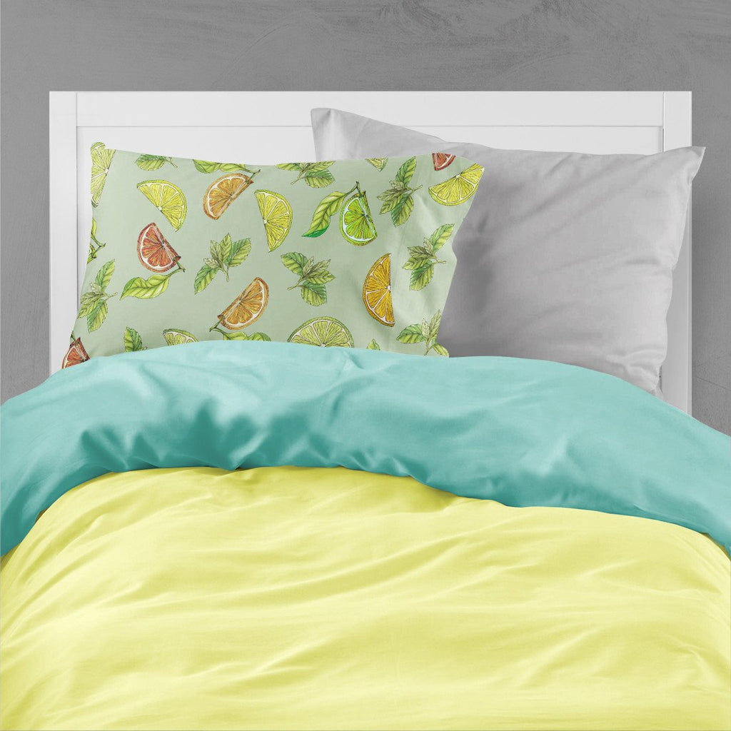 Lemons, Limes and Oranges Standard Pillowcase Lightweight Super Soft Easy Care Decorative Artwork Pillowcase, Standard