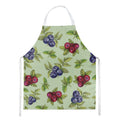 Berries in Green Apron Cooking Kitchen Server Baking Crafts Gardening for Adult Women Men, Unisex, Large, Multicolor