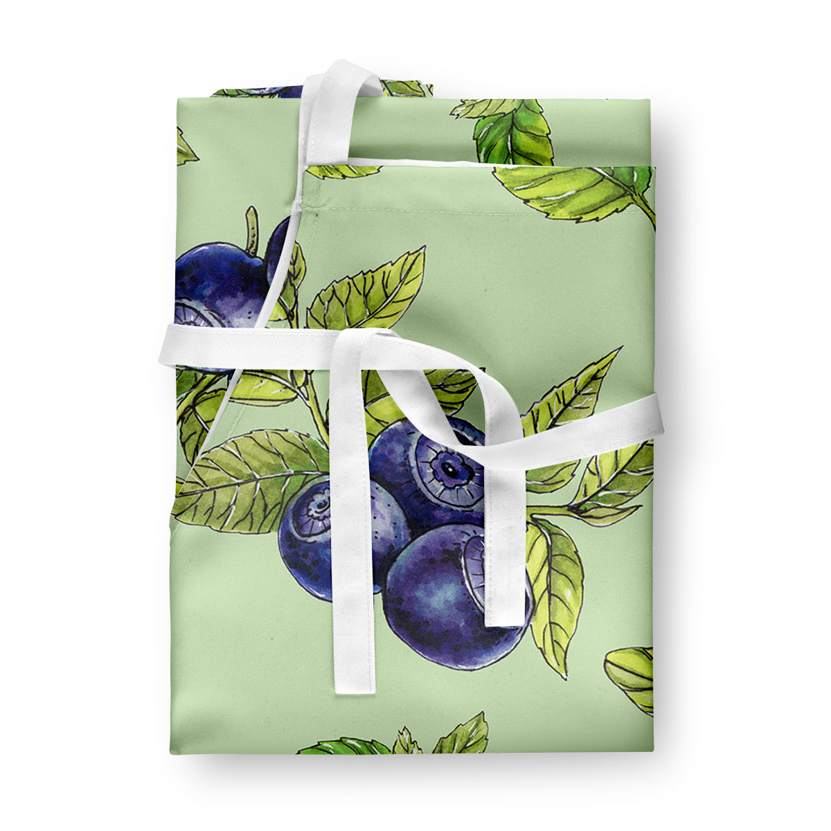Berries in Green Apron Cooking Kitchen Server Baking Crafts Gardening for Adult Women Men, Unisex, Large, Multicolor