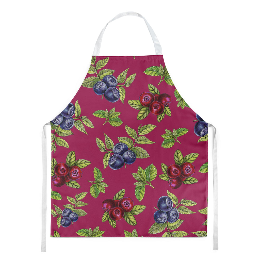 Berries Apron Cooking Kitchen Server Baking Crafts Gardening for Adult Women Men, Unisex, Large, Multicolor