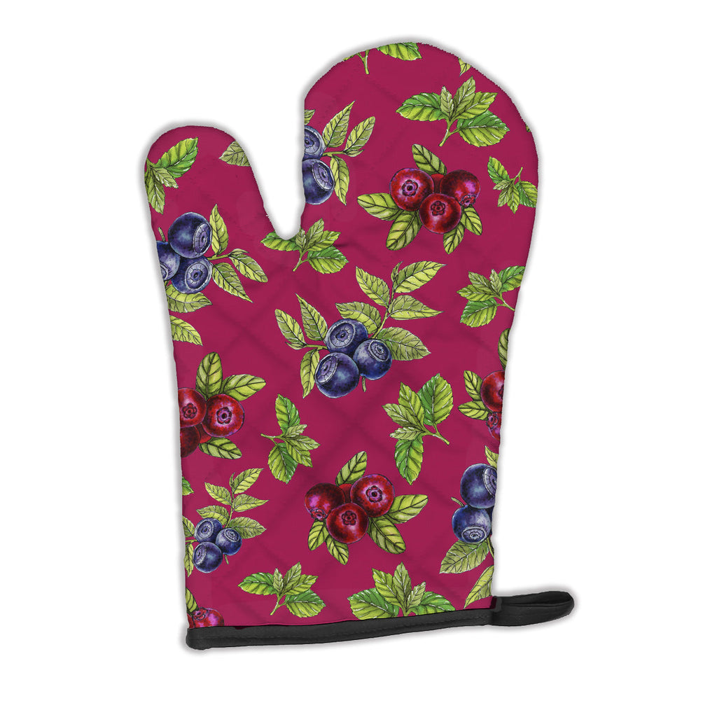 Berries Oven Mitt Heat Resistant Thick Oven Mitt for Hot Pans and Oven, Kitchen Mitt Protect Hands, Cooking Baking Glove