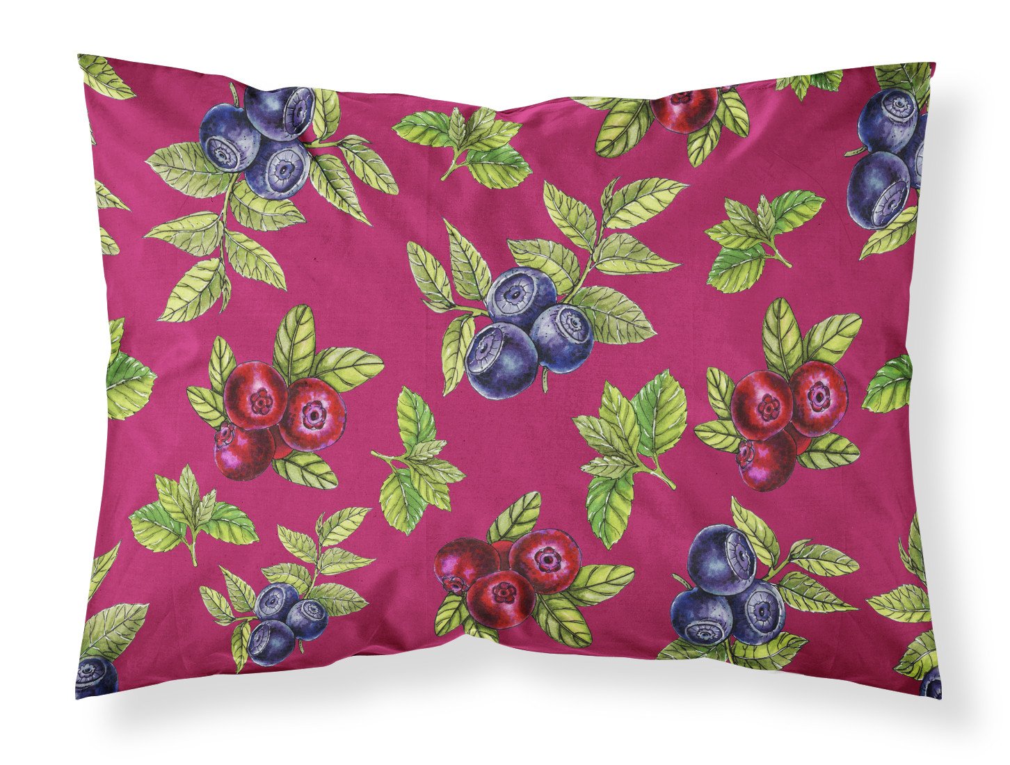 Berries Standard Pillowcase Lightweight Super Soft Easy Care Decorative Artwork Pillowcase, Standard
