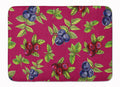 Berries Memory Foam Kitchen Mat Machine Washable Anti-Fatigue Cushion Comfort Bath or Kitchen Rug