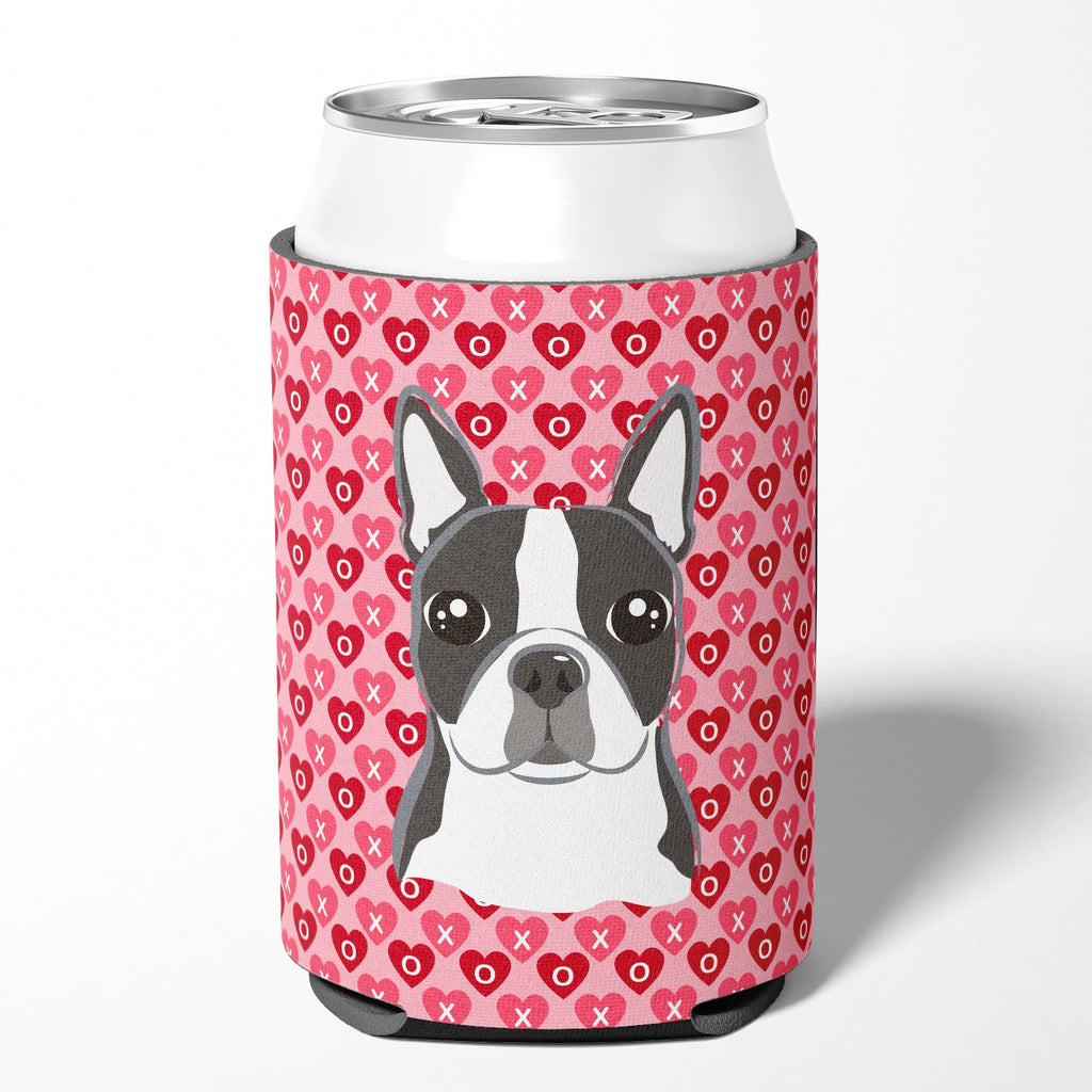 Boston Terrier Can or Bottle Hugger Cooler Sleeve for Standard 12 oz Cans, Insulated Foam Beer & Soda Can Hugger Reusable