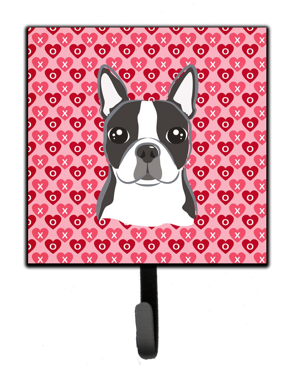 Boston Terrier Leash or Key Holder Wall Hooks, Key Hooks Holder, Coat Rack Wall Mount, Coat Hooks, Hooks for Hanging Keys, Towels, Aprons, Leashes