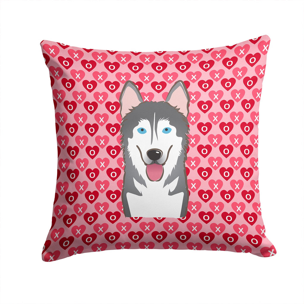 Alaskan Malamute Decorative Throw Pillow 14x14 Indoor Outdoor Accent Cushion, Fabric Cover with Insert for Sofa, Bed, Porch & Living Room