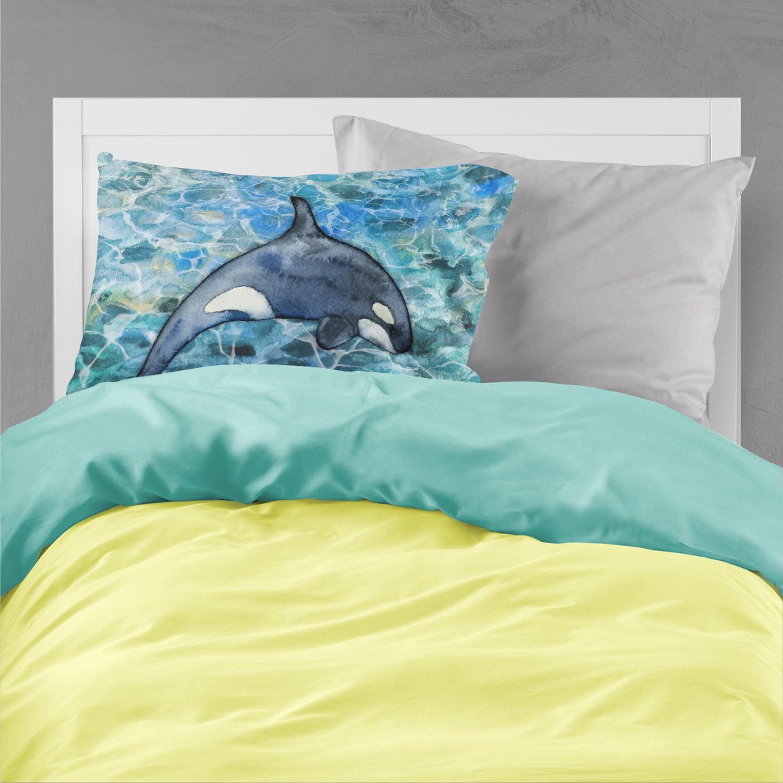 Killer Whale Orca #2 Standard Pillowcase Lightweight Super Soft Easy Care Decorative Artwork Pillowcase, Standard