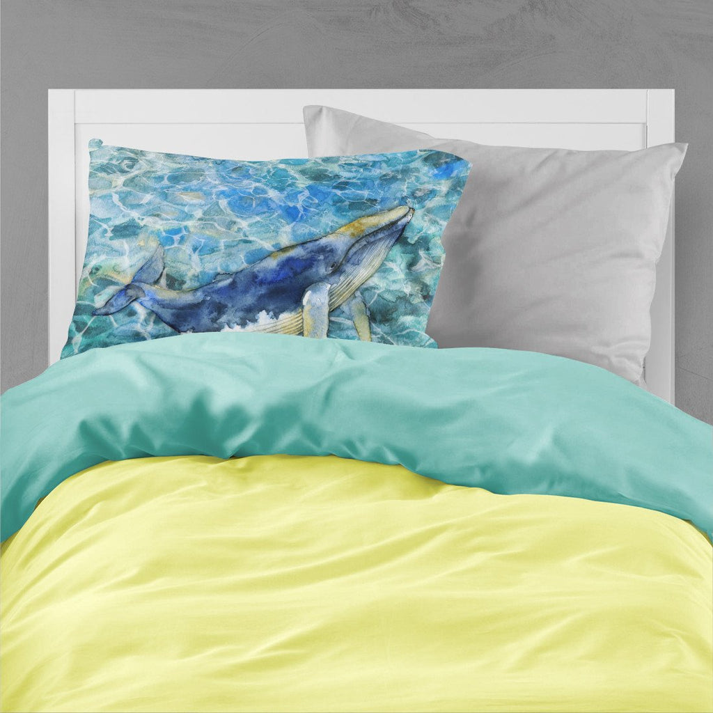 Humpback Whale Standard Pillowcase Lightweight Super Soft Easy Care Decorative Artwork Pillowcase, Standard
