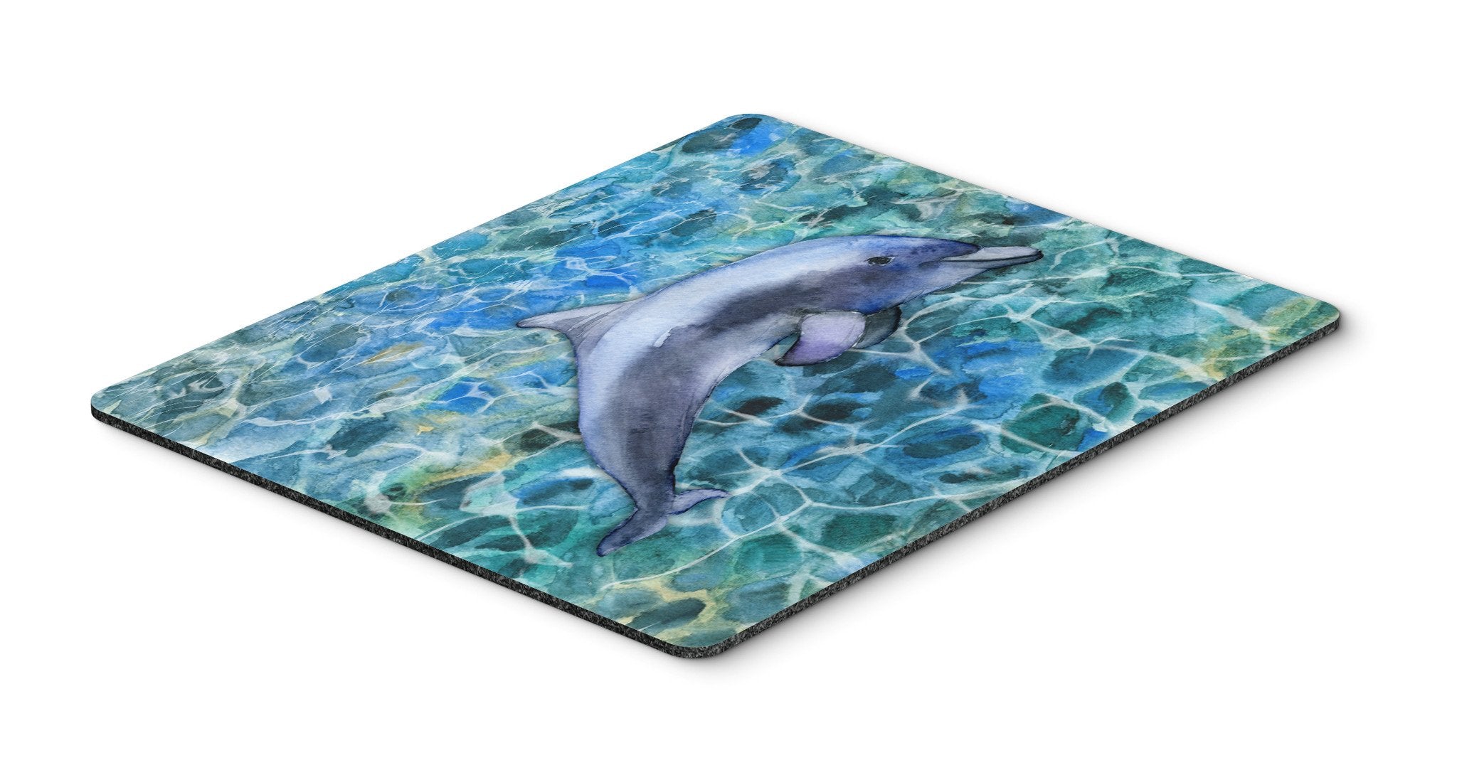 Dolphin Mouse Pad, Heat Resistant Trivet Hot Pad , Non Slip Rubber Desk Mat, Kitchen Counter Protector, Home Office Decor Gift