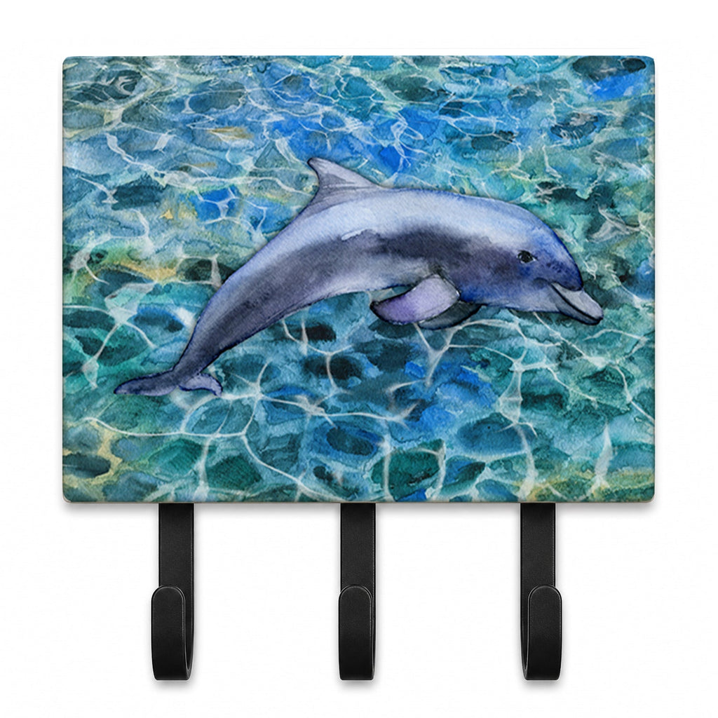 Dolphin Leash or Key Holder Wall Hooks, Coat Rack Wall Mount, for Hanging Keys, Towels, Aprons, Leashes