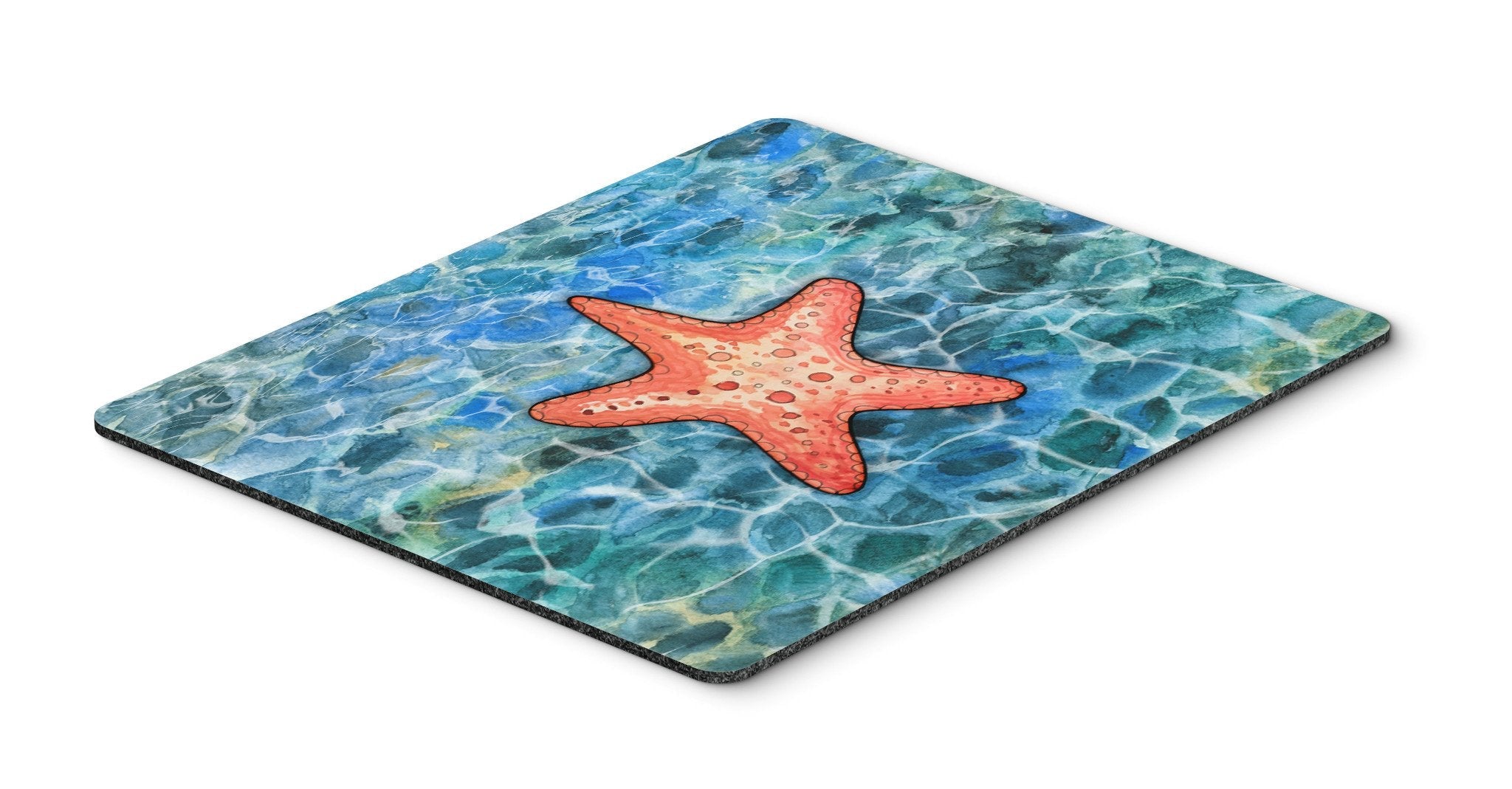 Starfish Mouse Pad, Heat Resistant Trivet Hot Pad , Non Slip Rubber Desk Mat, Kitchen Counter Protector, Home Office Decor Gift