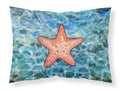 Starfish Standard Pillowcase Lightweight Super Soft Easy Care Decorative Artwork Pillowcase, Standard